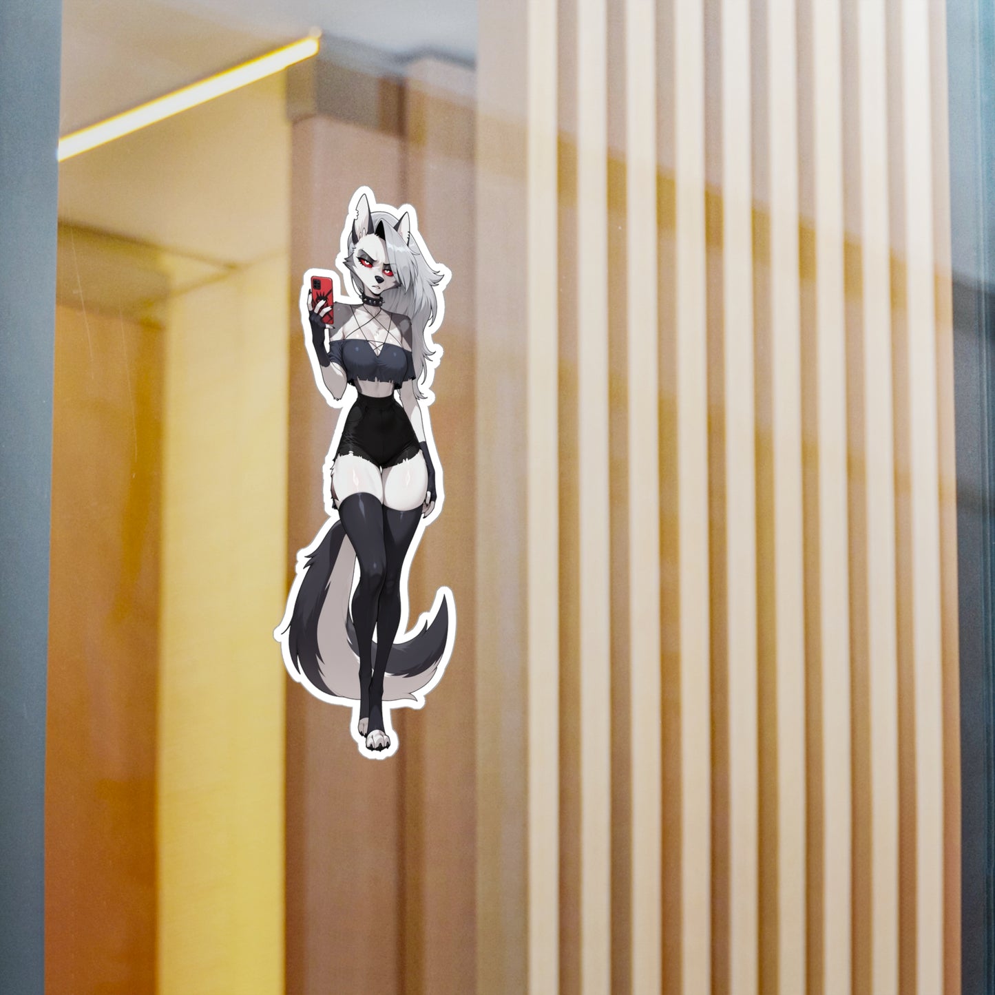 Loona002 - Anime Waifu DieCut Stickers