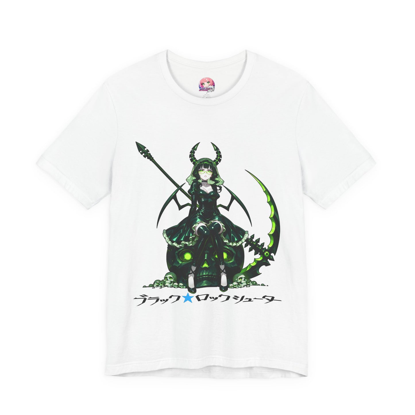 DeadMaster001 T-Shirt –  Black Rock Shooter Inspired Anime Graphic Tee
