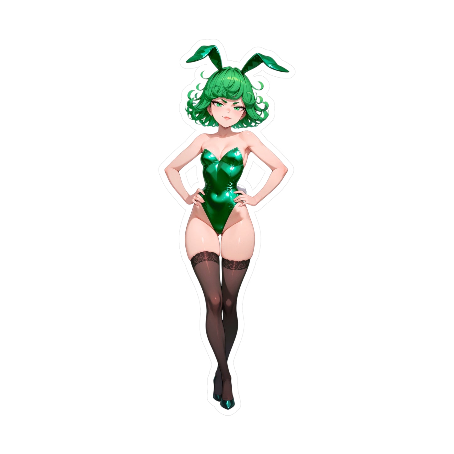 Bunny Girl-Tatsumaki002  Vinyl Sticker - Kiss-Cut Vinyl Decals - AdehnoryGifts