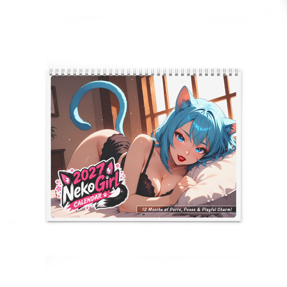 2027 NekoGirl Wall Calendar by AnimeStickiePop