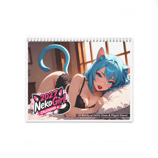 2027 NekoGirl Wall Calendar by AnimeStickiePop