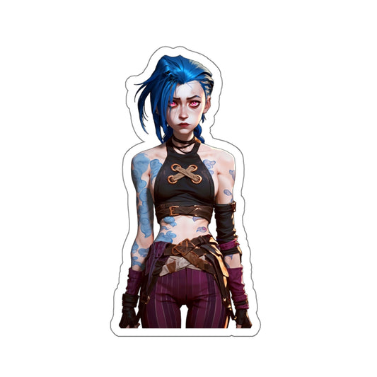 Window Decals - Jinx - Arcane011 - Kiss-Cut Stickers