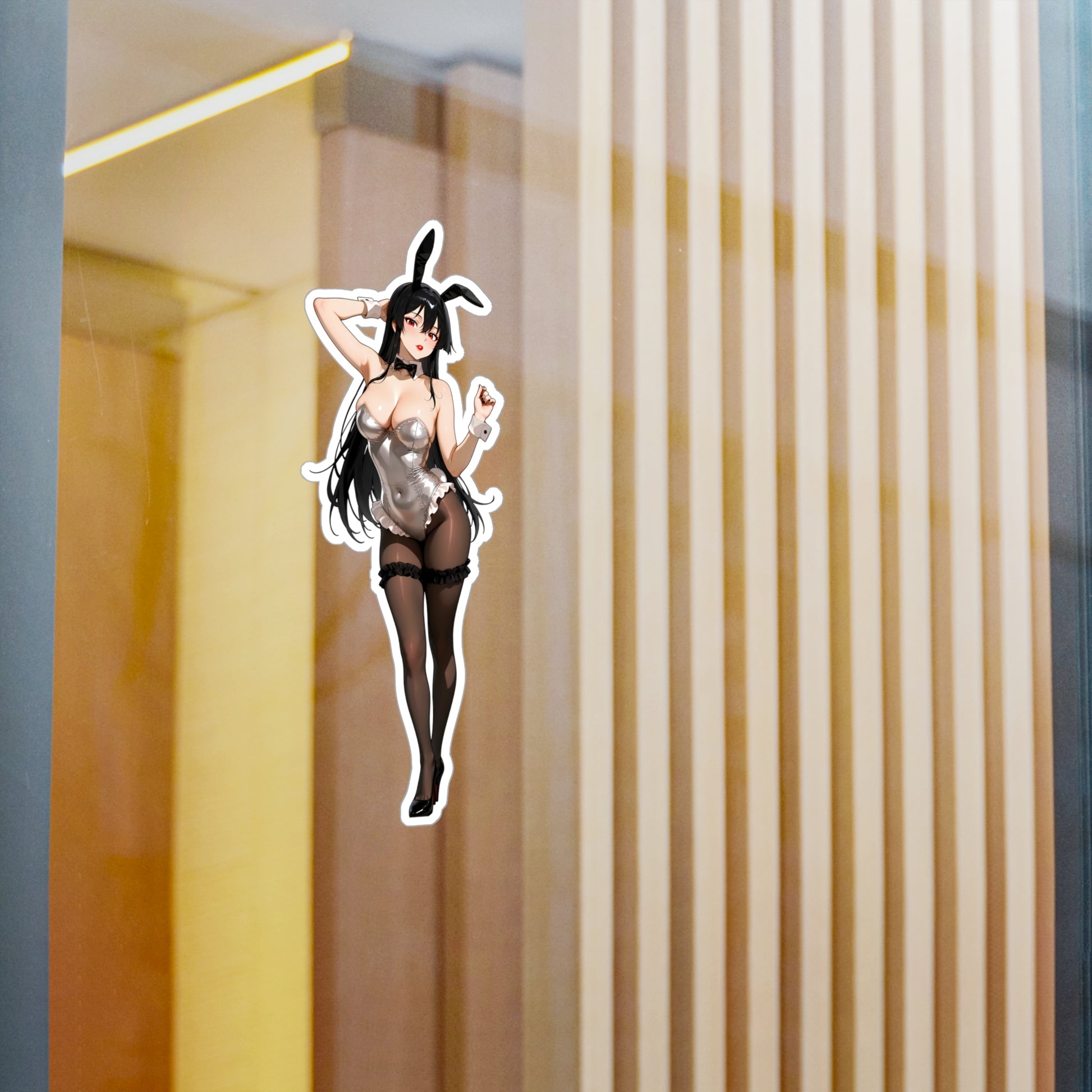 Bunny Girl-Akame001  Vinyl Sticker - Kiss-Cut Vinyl Decals - AdehnoryGifts