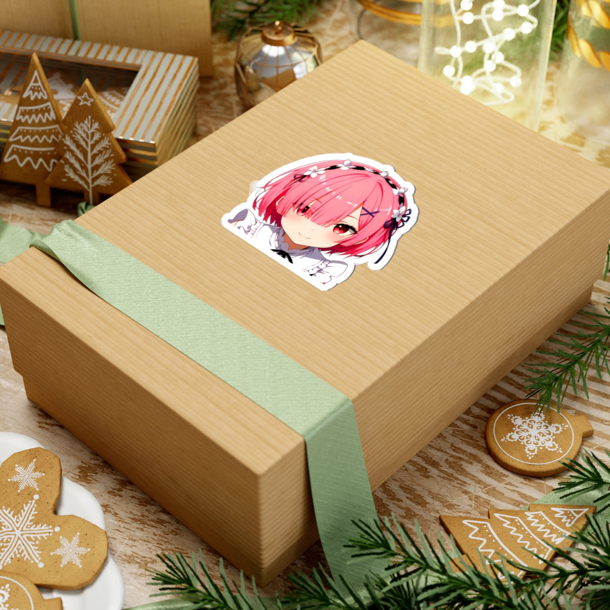 Anime Peeker Stickers012 - Rem - Re:Zero
