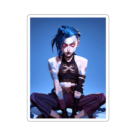 Jinx - Arcane - Anime Stickers-1203 - Kiss-Cut Stickers