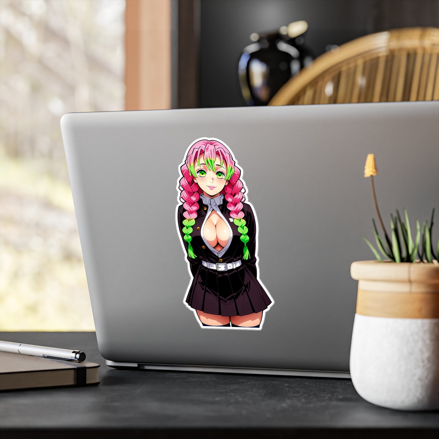 Mitsuri Kanroji - Demon Slayer Waifu - Kiss-Cut Vinyl Decals