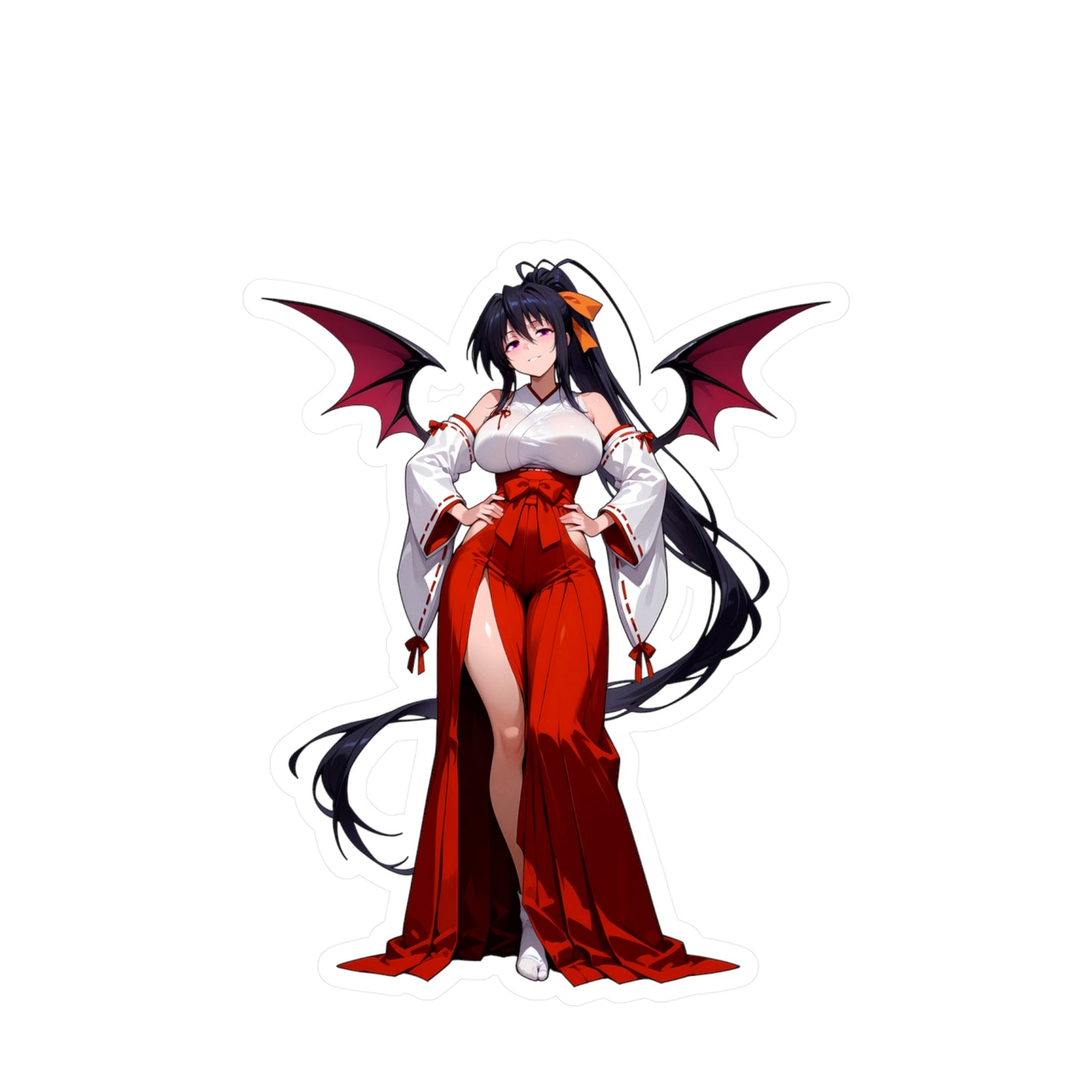 Akeno003 - Anime Waifu DieCut Stickers