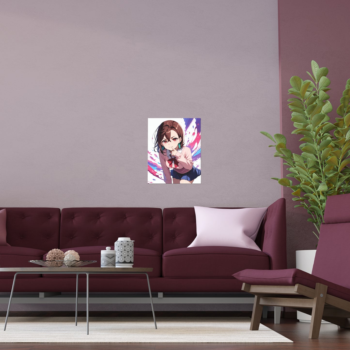 Momo Ayase - DanDaDan - Indoor and Outdoor Silk Posters