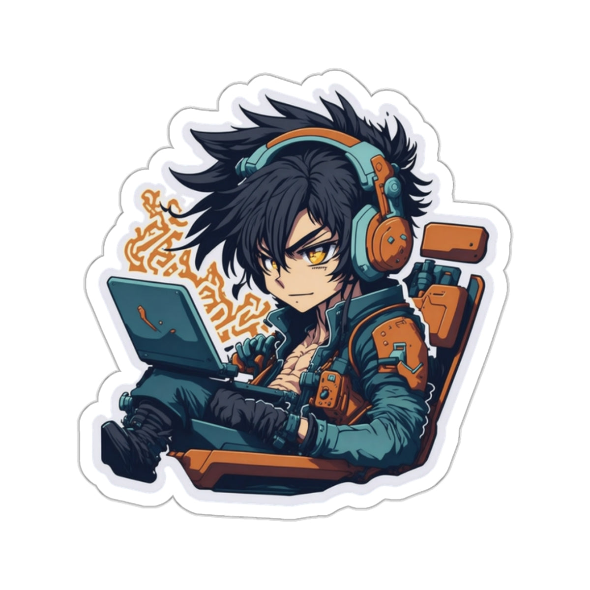 Anime Sticker017 Kiss-Cut Stickers