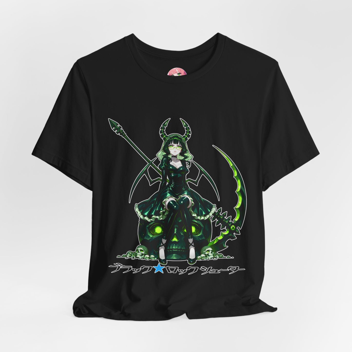 DeadMaster001 T-Shirt –  Black Rock Shooter Inspired Anime Graphic Tee