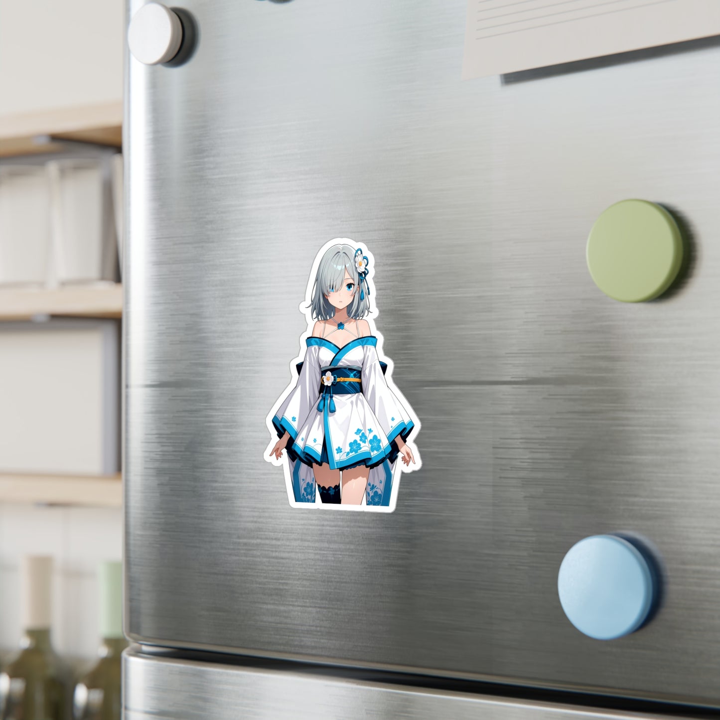 Ren Isuzu002 - Anime Waifu DieCut Stickers