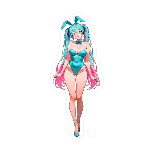 Bunny Girl-Hatsune002  Vinyl Sticker - Kiss-Cut Vinyl Decals - AdehnoryGifts
