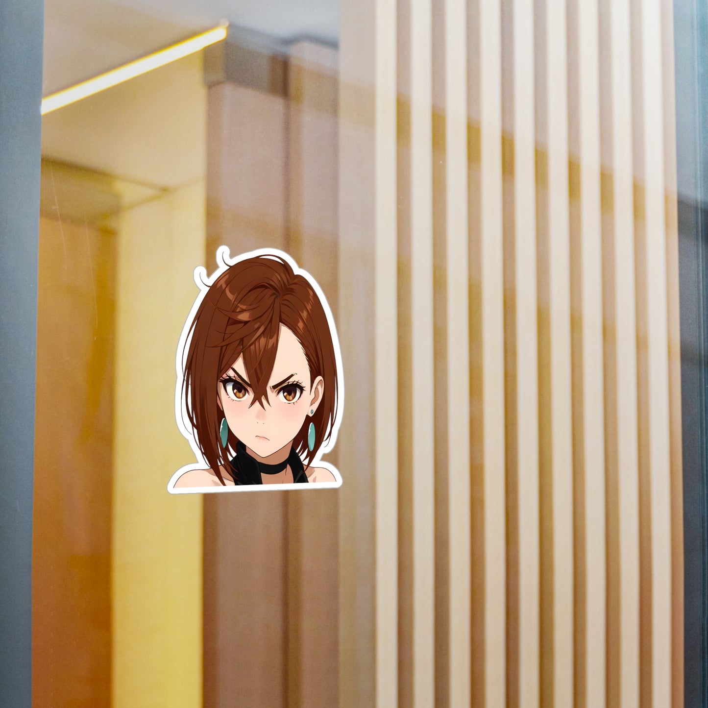 Psychic Powered Waifu001 - Kiss-Cut Vinyl Decals