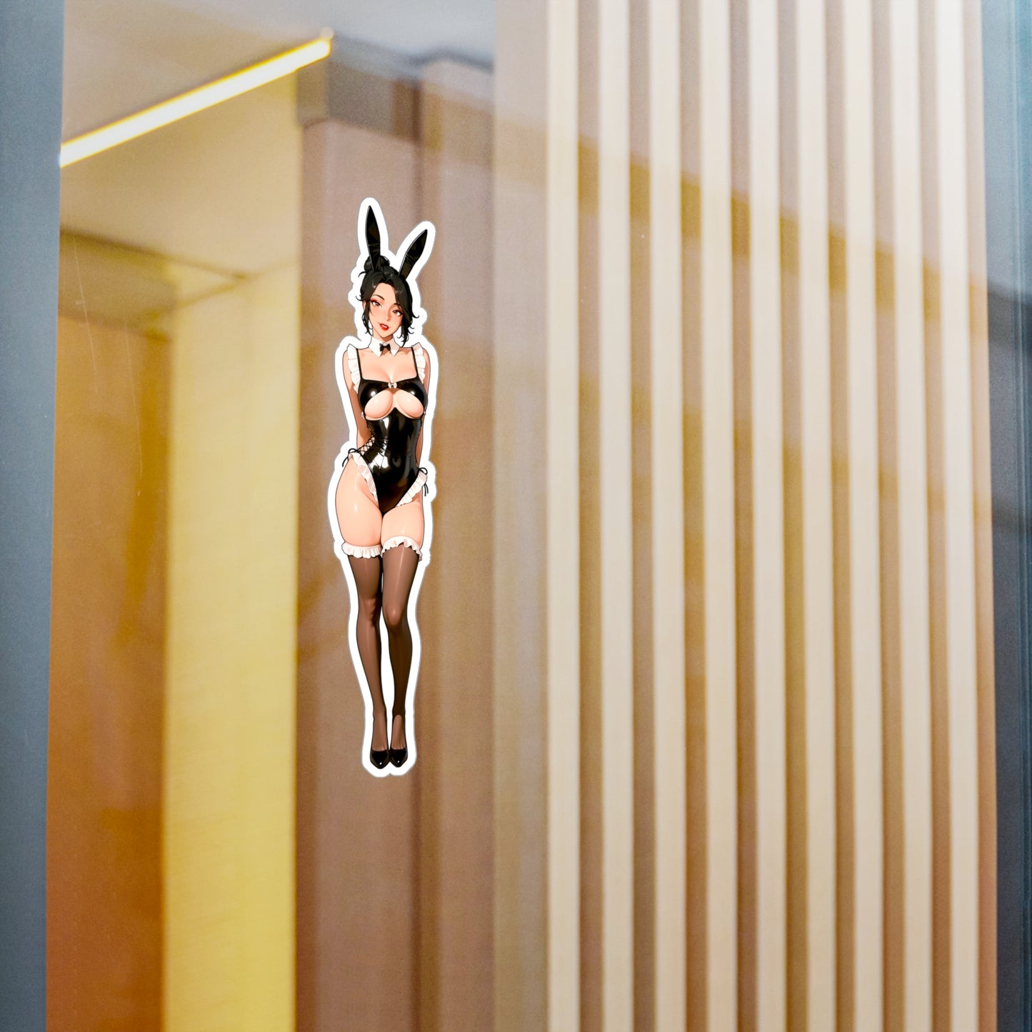 Bunny Girl-004  Vinyl Sticker - Kiss-Cut Vinyl Decals