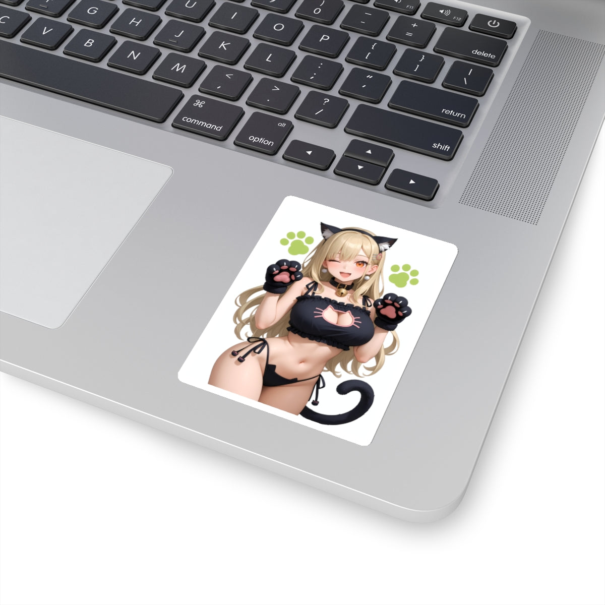Anime Neko Girl Stickers-1237 - Kiss-Cut Stickers