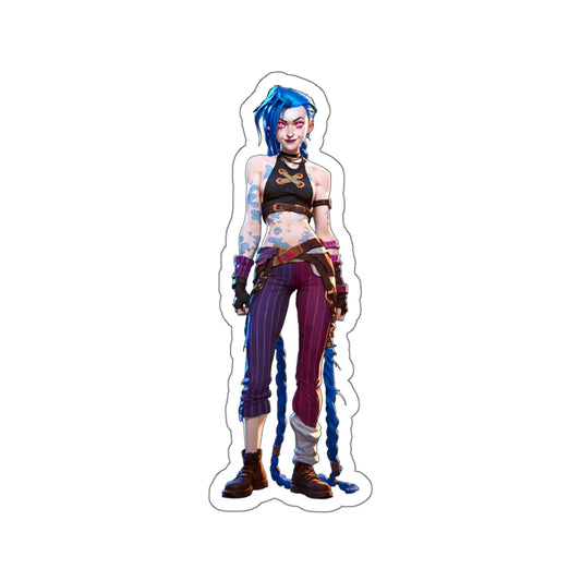 Window Decals - Jinx - Arcane008 - Kiss-Cut Stickers