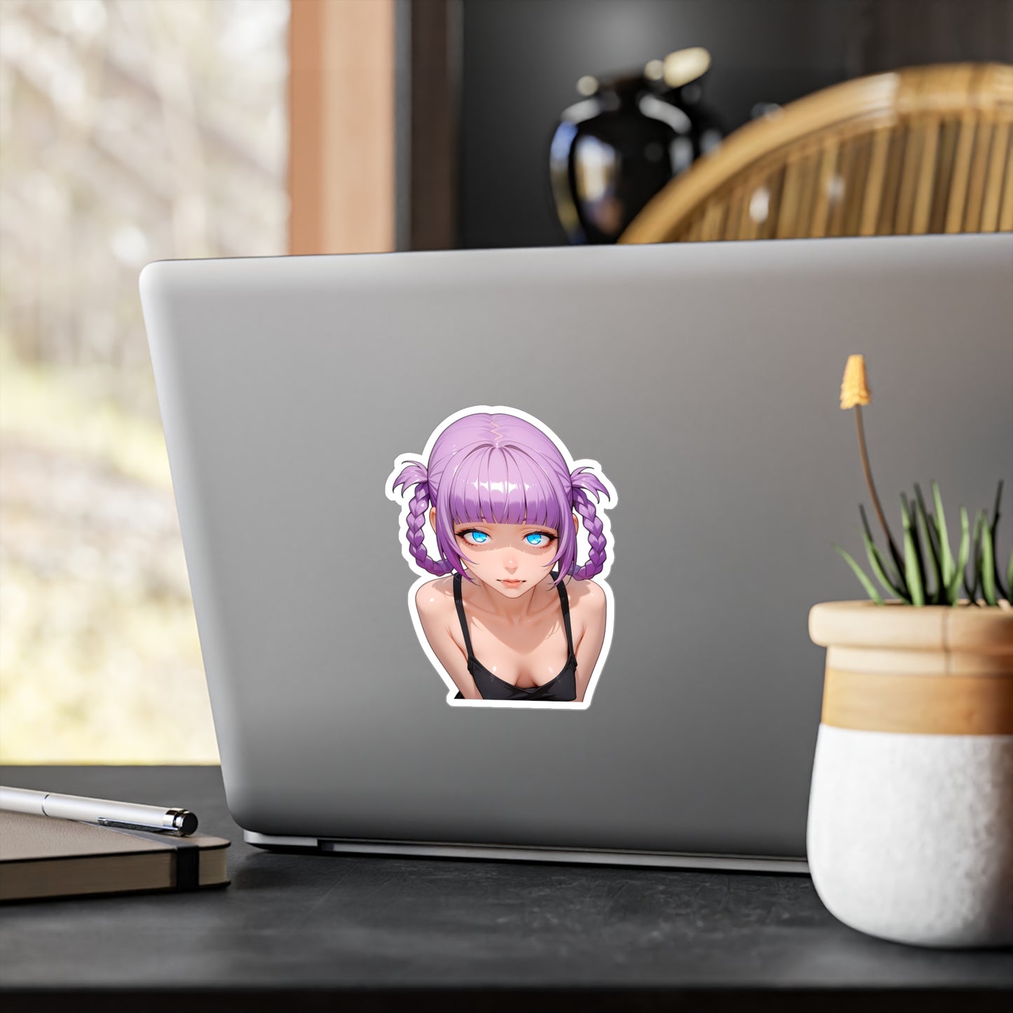 Nazuna001 - Anime Waifu DieCut Stickers