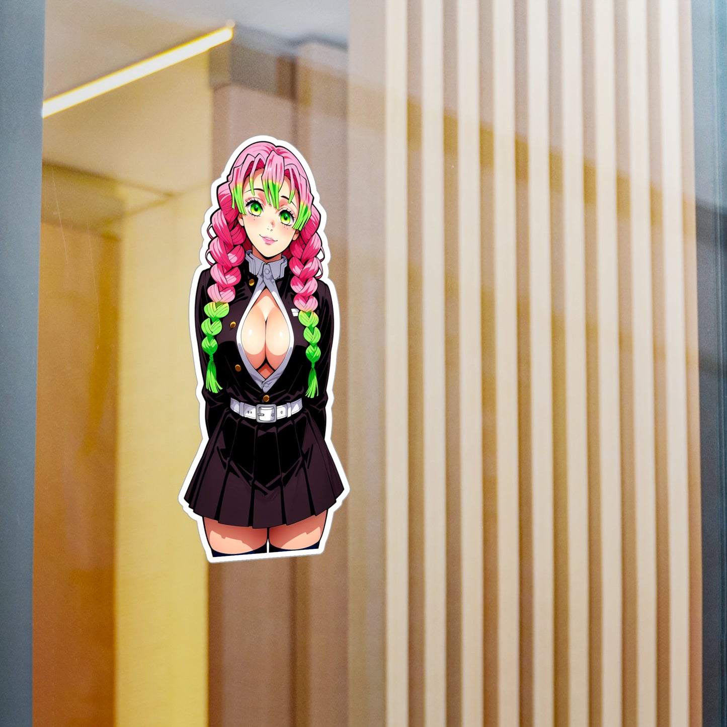 Mitsuri Kanroji - Demon Slayer Waifu - Kiss-Cut Vinyl Decals