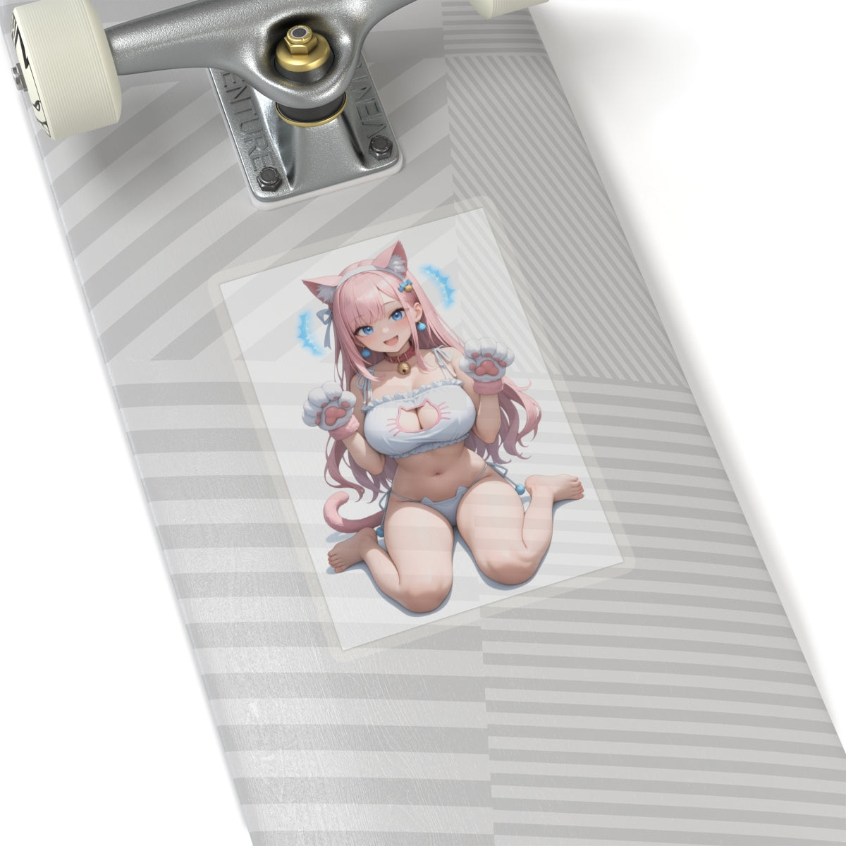Anime Neko Girl Stickers-1244 - Kiss-Cut Stickers