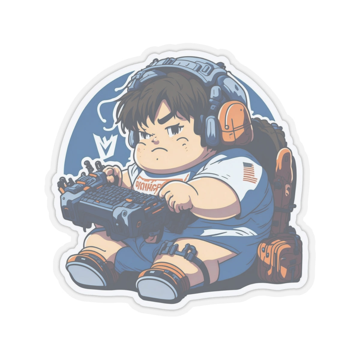 Anime Sticker014 Kiss-Cut Stickers