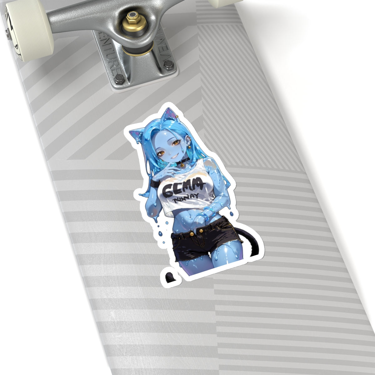 Window Decals030 - Slime Girl015 - Kiss-Cut Stickers