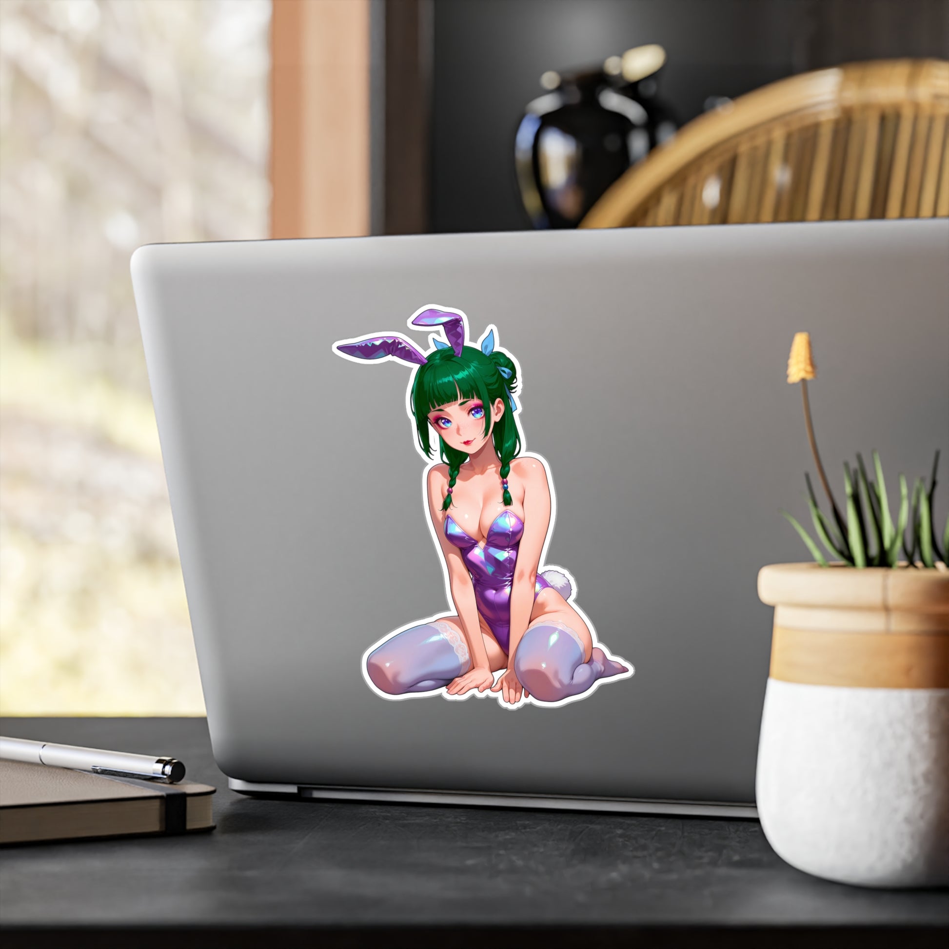 Bunny Girl-MaoMao003  Vinyl Sticker - Kiss-Cut Vinyl Decals - AdehnoryGifts