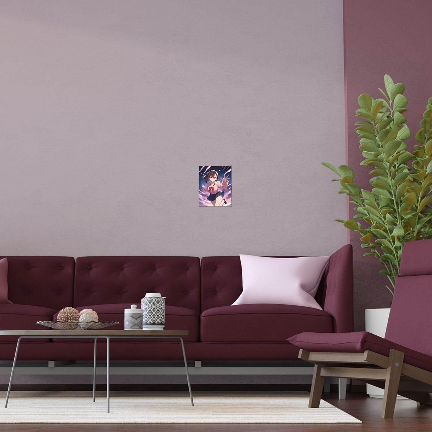 Momo Ayase - DanDaDan - Indoor and Outdoor Silk Posters