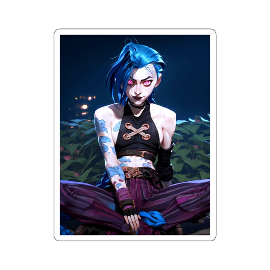 Jinx - Arcane - Anime Stickers-1202 - Kiss-Cut Stickers