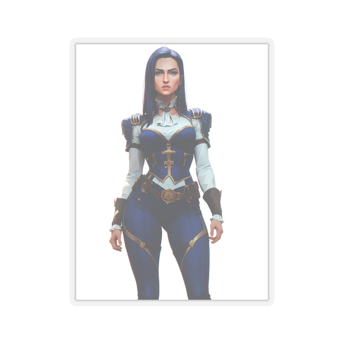 Caitlyn - Arcane - Anime Stickers-1232 - Kiss-Cut Stickers