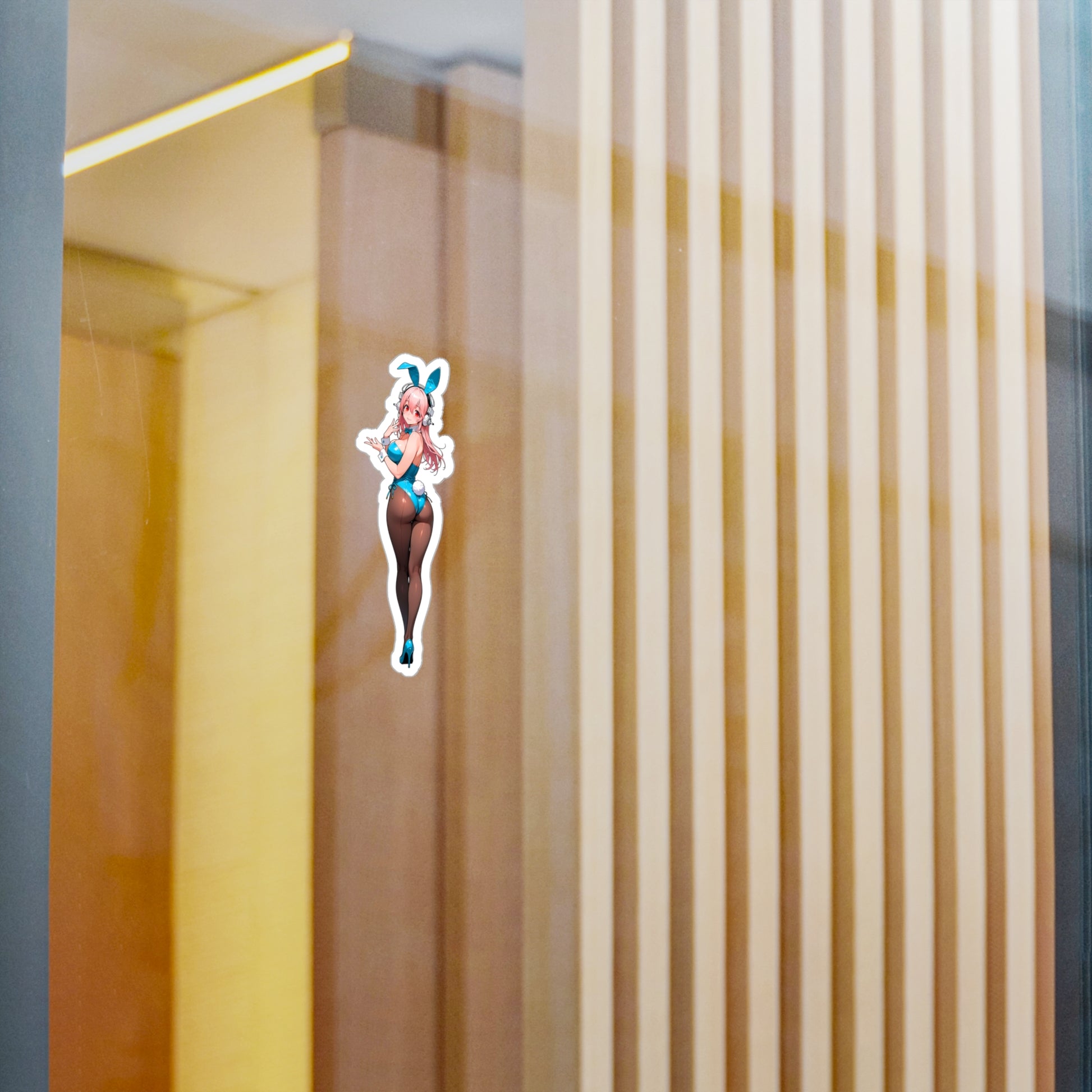 Bunny Girl-Super Sonic002  Vinyl Sticker - Kiss-Cut Vinyl Decals - AdehnoryGifts