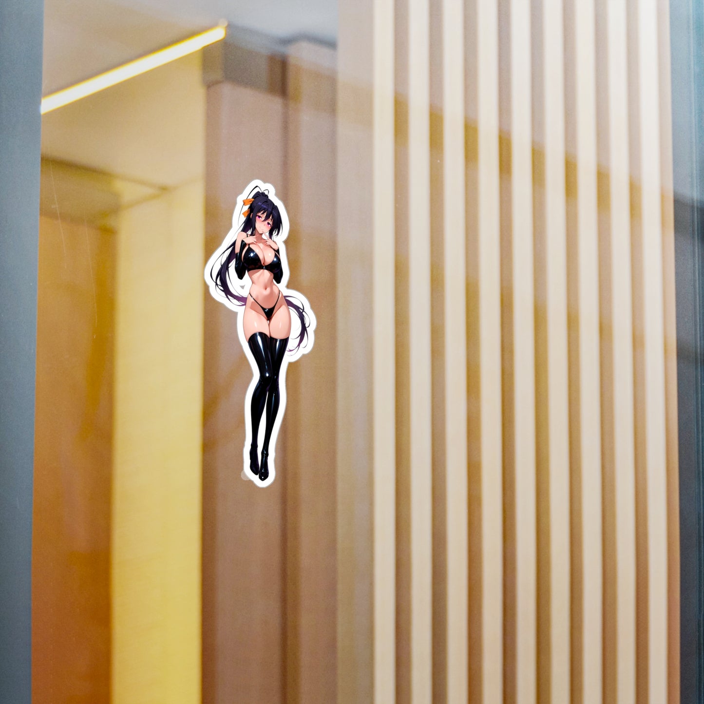 Akeno002b - Anime Waifu DieCut Stickers