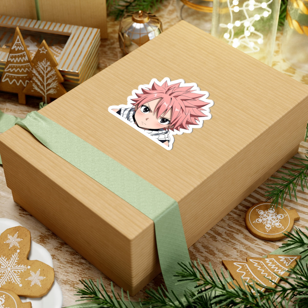 Anime Peeker Stickers019 - Natsu Dragneel Fairytail