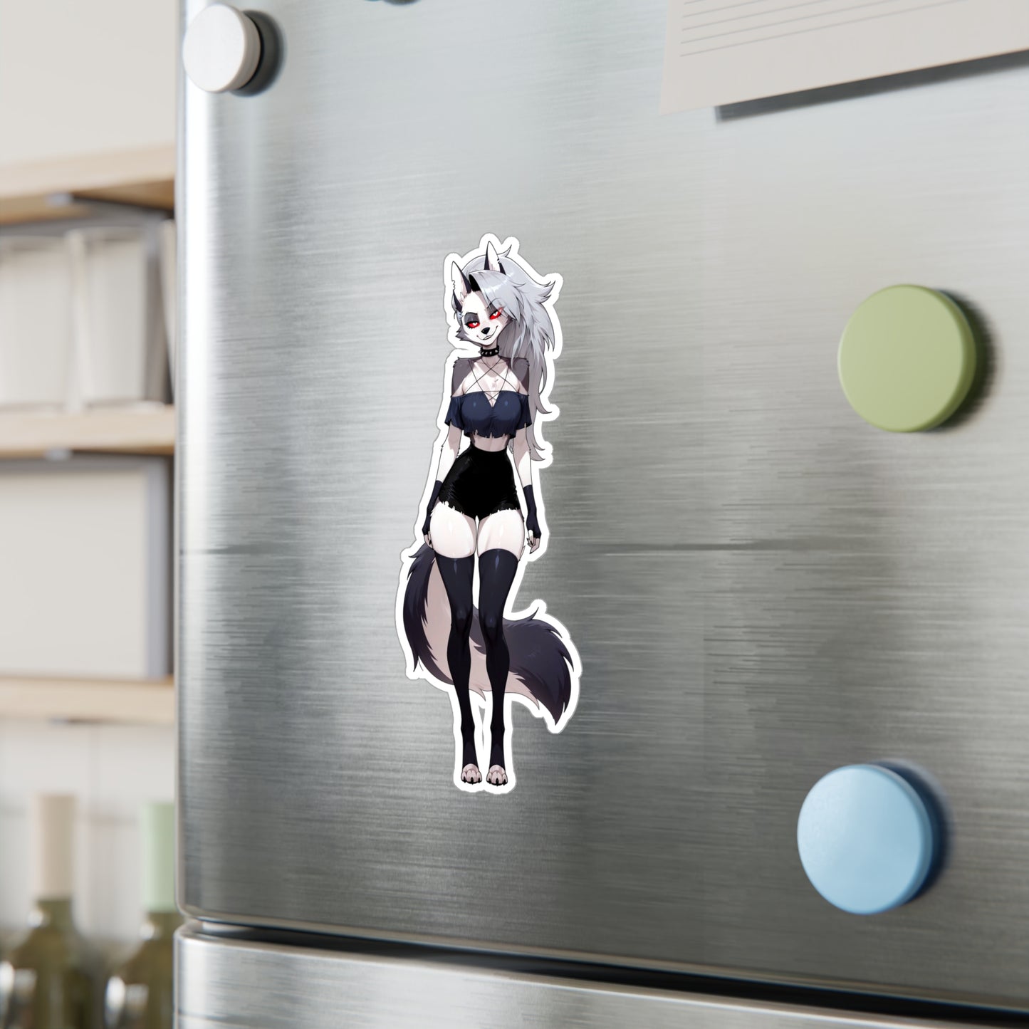 Loona001 - Anime Waifu DieCut Stickers