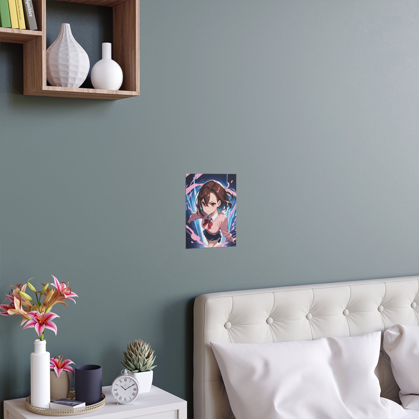 Momo Ayase - DanDaDan - Indoor and Outdoor Silk Posters