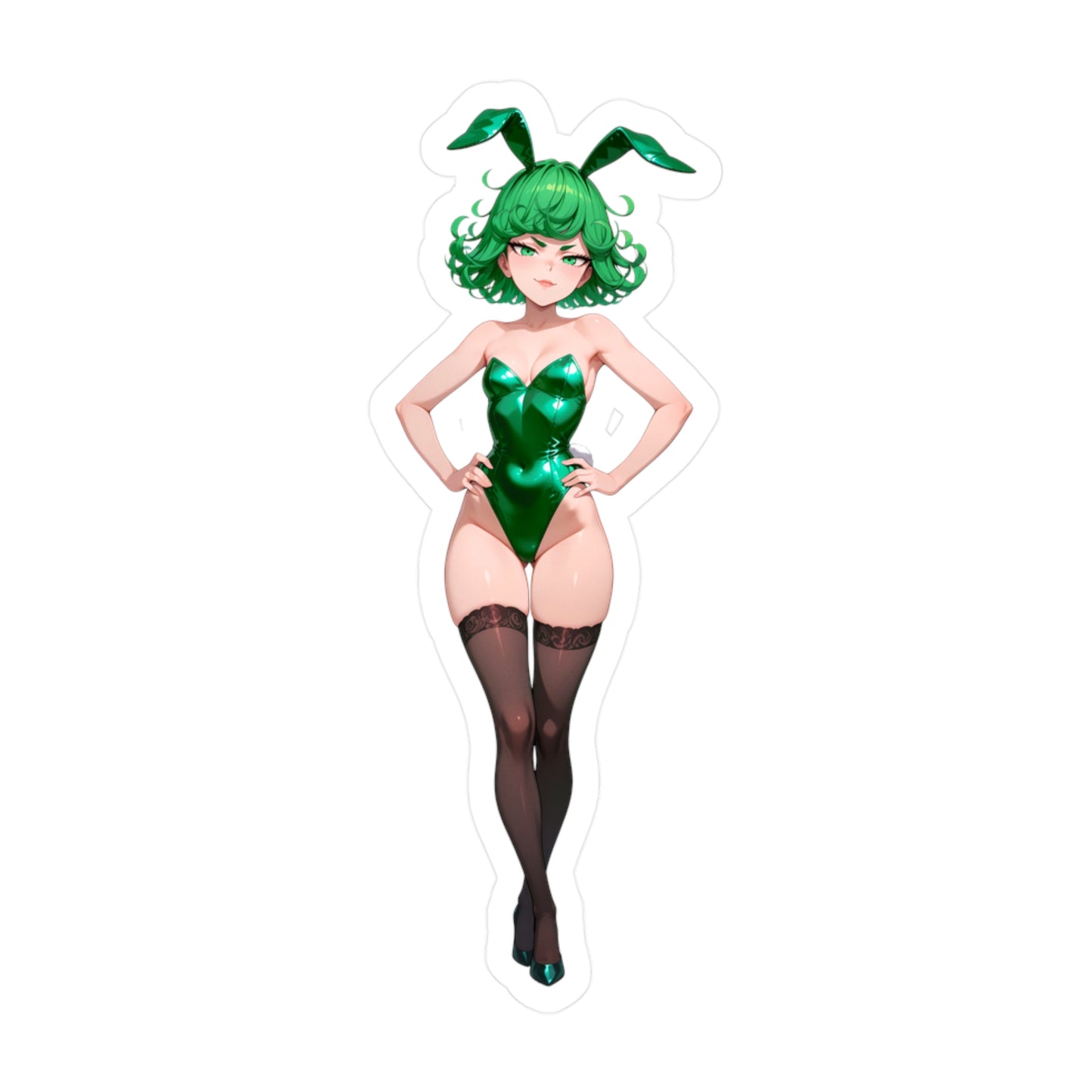 Bunny Girl-Tatsumaki002  Vinyl Sticker - Kiss-Cut Vinyl Decals - AdehnoryGifts