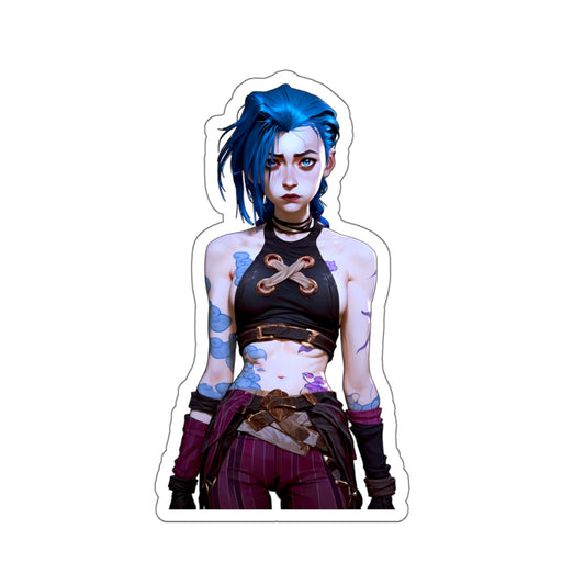 Window Decals - Jinx - Arcane012 - Kiss-Cut Stickers