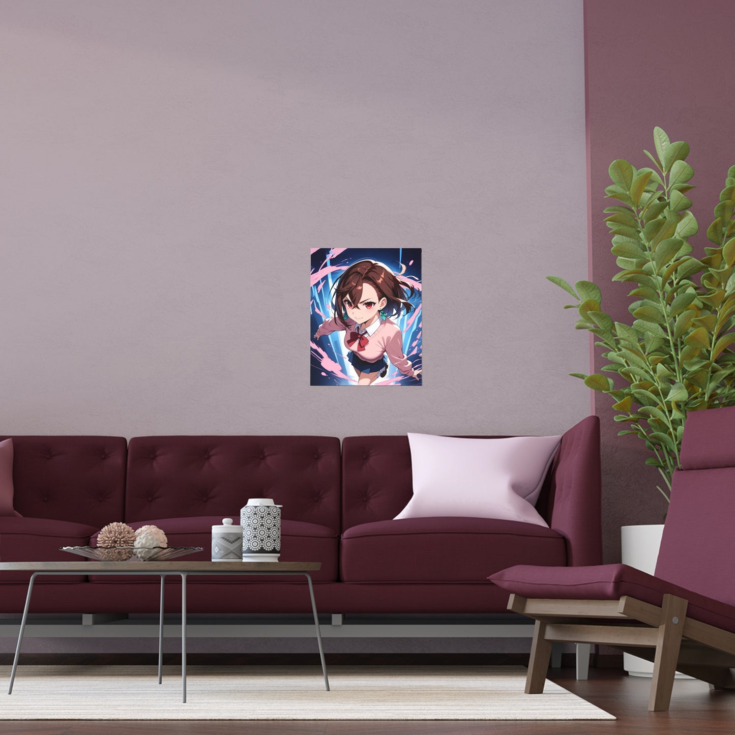 Momo Ayase - DanDaDan - Indoor and Outdoor Silk Posters