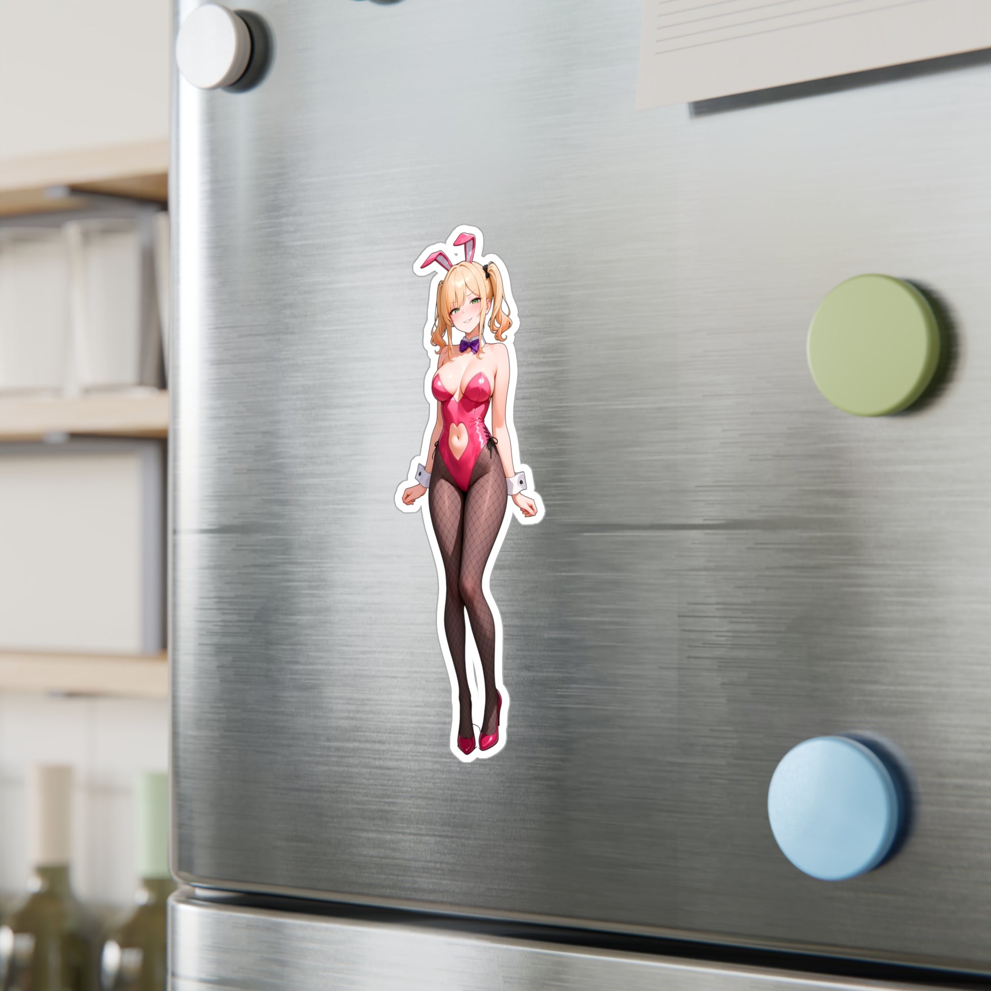 Bunny Girl-001  Vinyl Sticker - Kiss-Cut Vinyl Decals - AdehnoryGifts