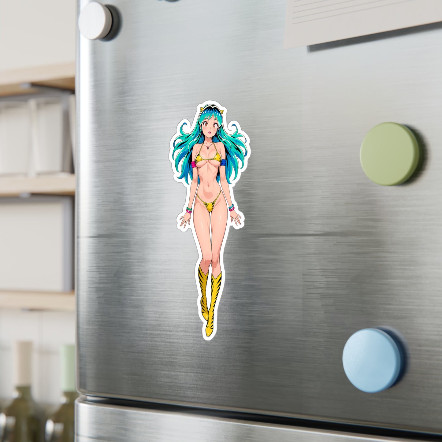 Lum001 - Urusei Yatsura - Anime Waifu DieCut Stickers