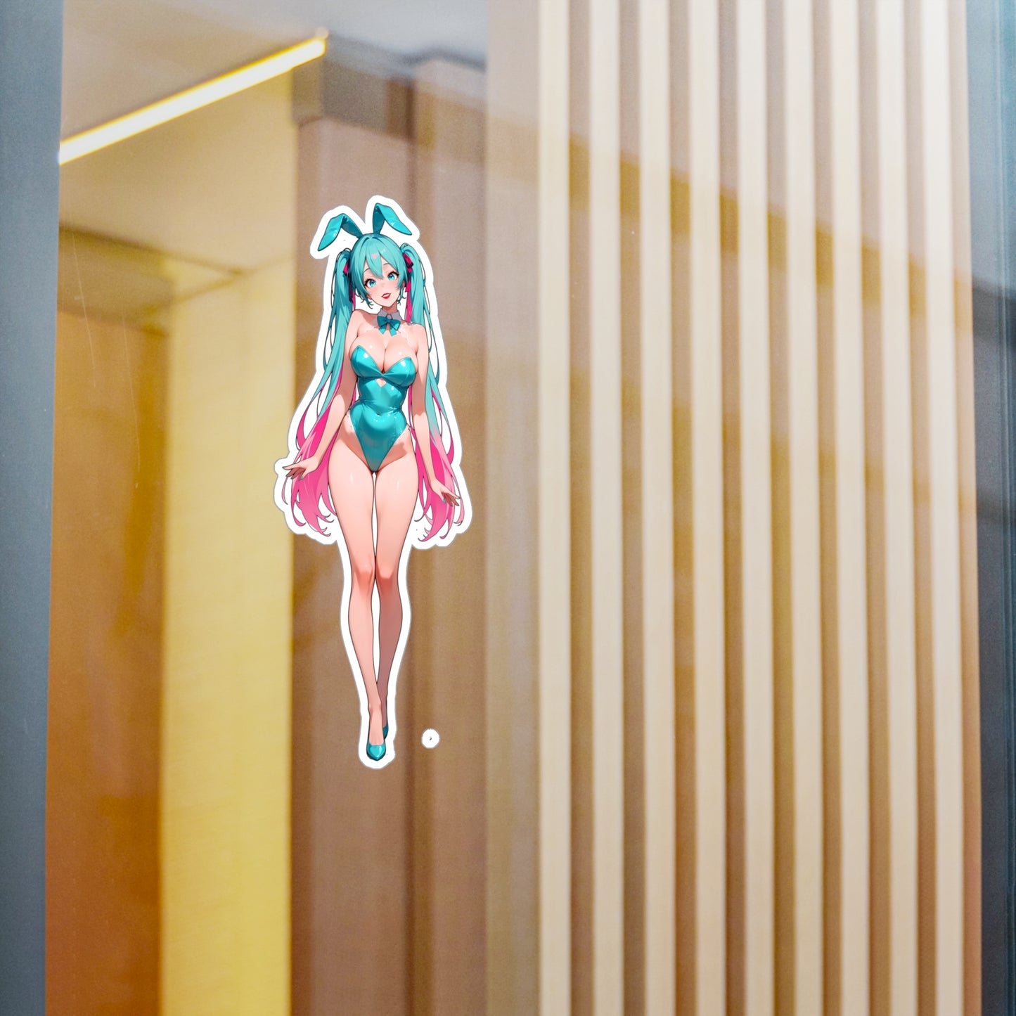 Bunny Girl-Hatsune002  Vinyl Sticker - Kiss-Cut Vinyl Decals - AdehnoryGifts