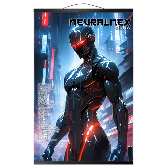 NeuralNex Series020 - Hanging Canvas Prints