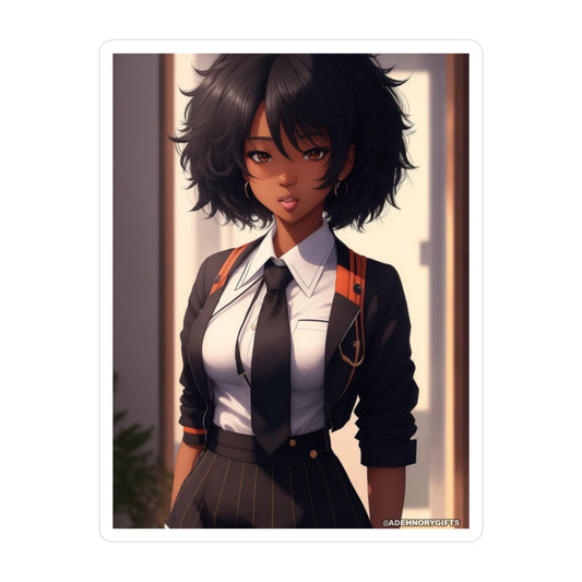 Anime University027 - Kiss-Cut Vinyl Decals