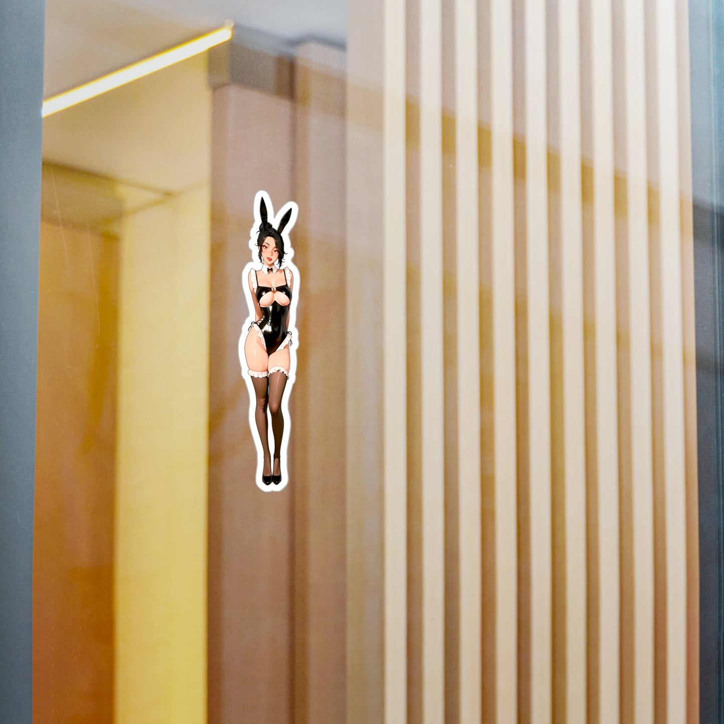 Bunny Girl-004  Vinyl Sticker - Kiss-Cut Vinyl Decals