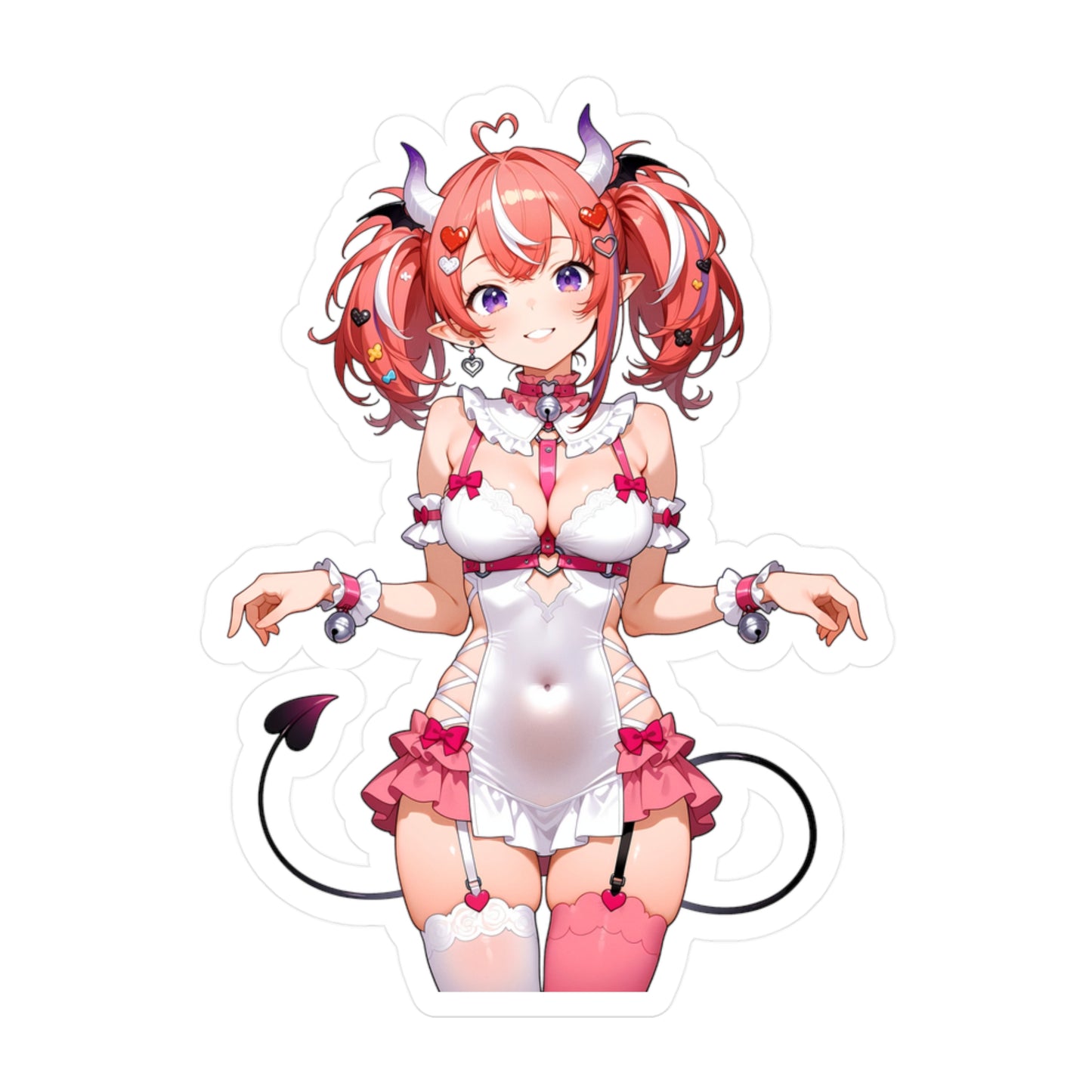 IronMouse004 - Anime Waifu DieCut Stickers