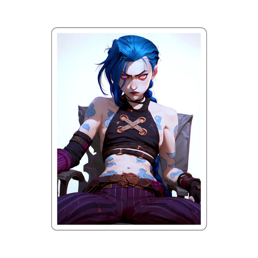 Jinx - Arcane - Anime Stickers-1196 - Kiss-Cut Stickers