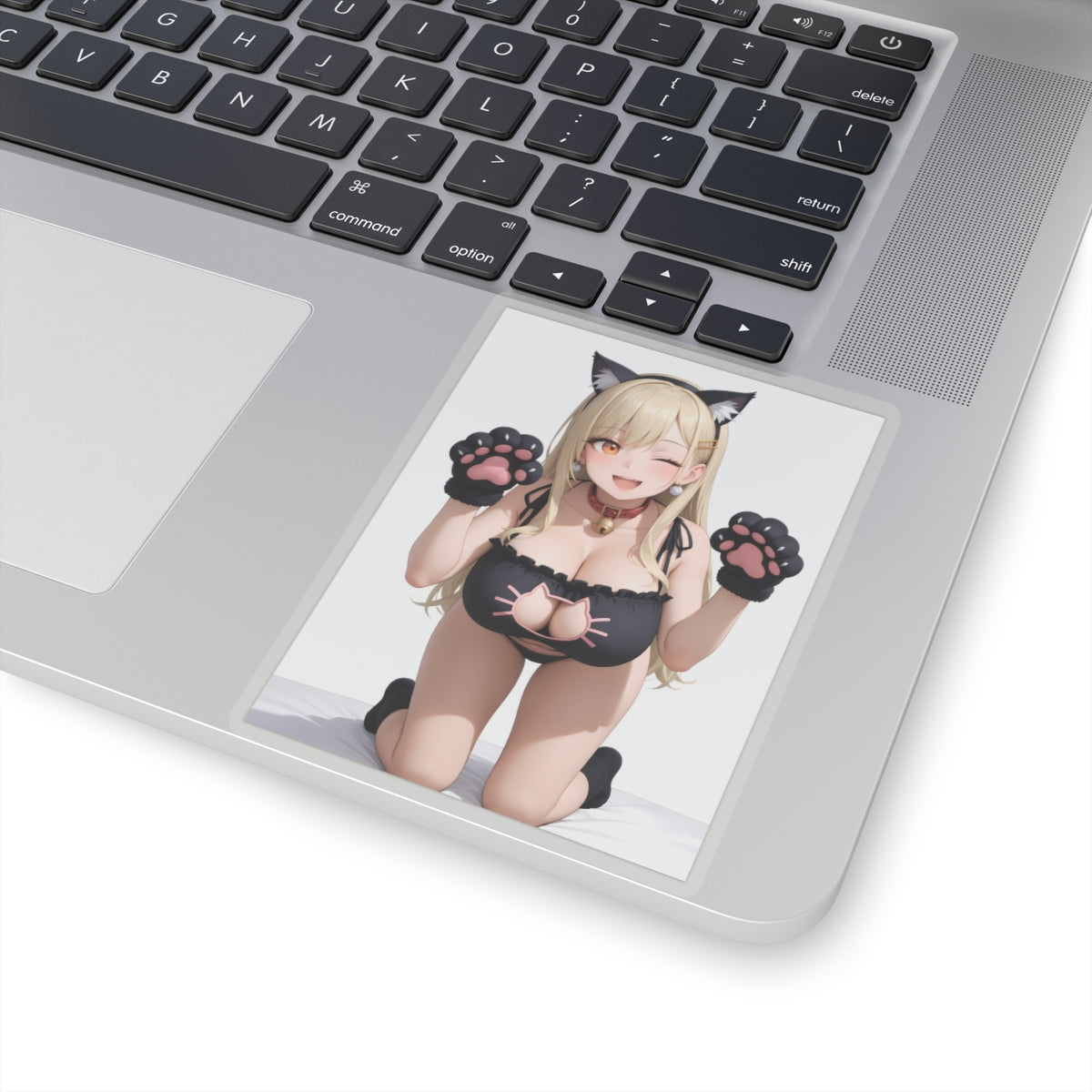 Anime Neko Girl Stickers-1238 - Kiss-Cut Stickers