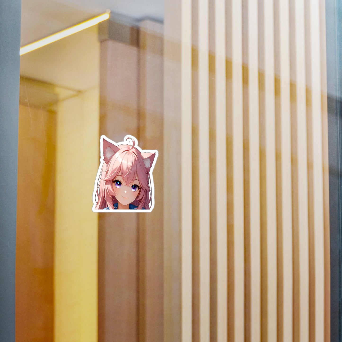 Nyatasha001 - Peeker - Kiss-Cut Vinyl Decals