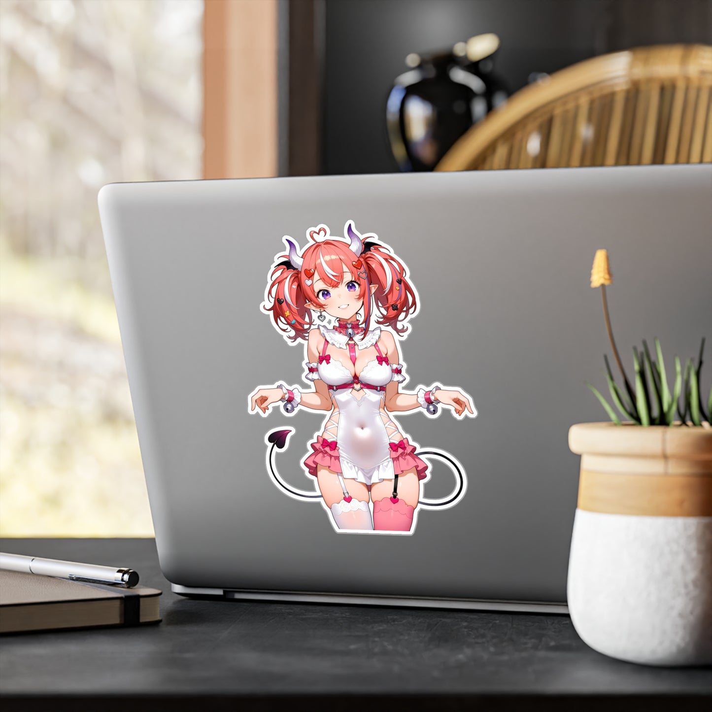 IronMouse004 - Anime Waifu DieCut Stickers