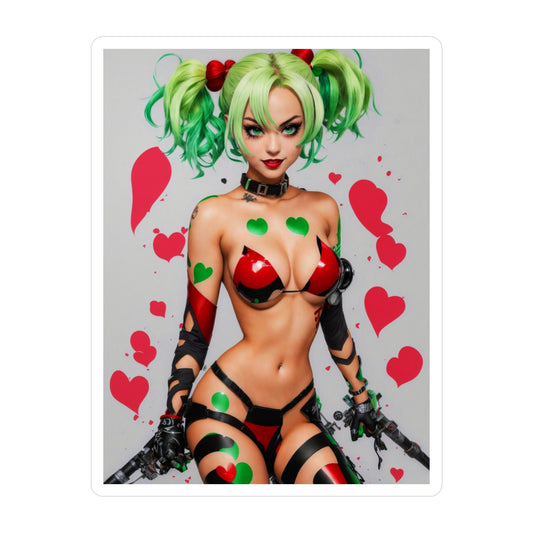 Anime Sticker546 - Harley - Kiss-Cut Vinyl Decals - AdehnoryGifts