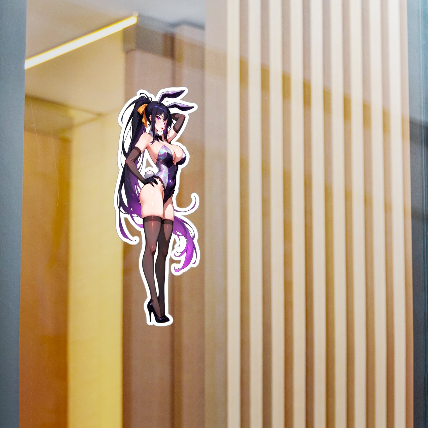 Bunny Girl-Akeno002  Vinyl Sticker - Kiss-Cut Vinyl Decals - AdehnoryGifts